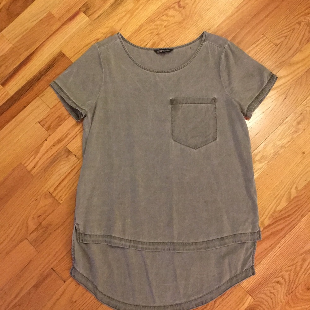 Olive green tunic